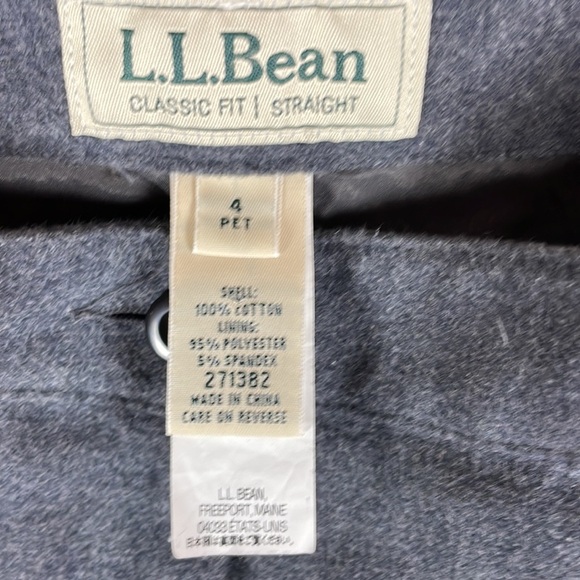 L. L. Bean women’s classic straight size 4 petite skirt, fully lined with pocket - Picture 2 of 11